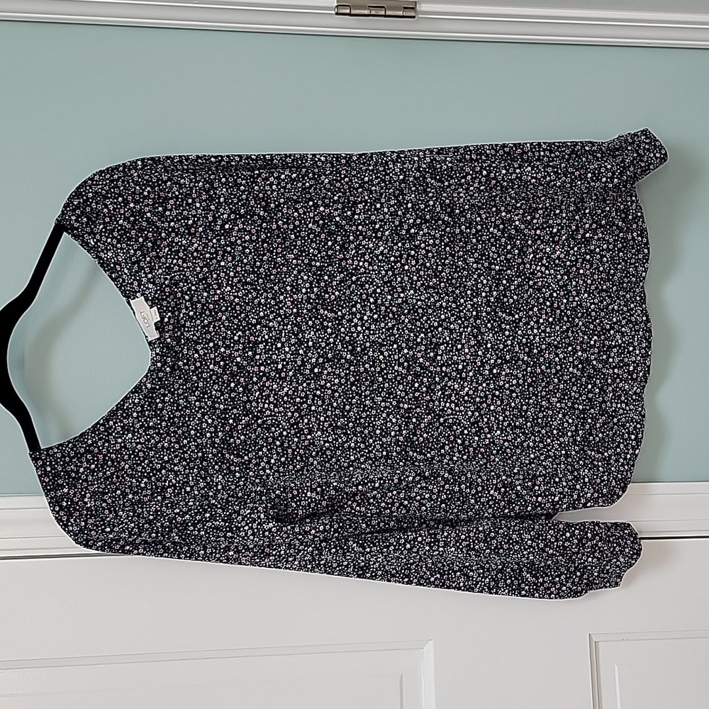 Loft Floral Blouse Size Small